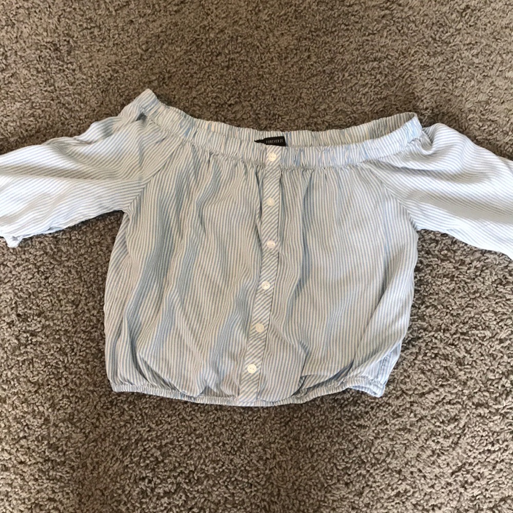 off the shoulder top